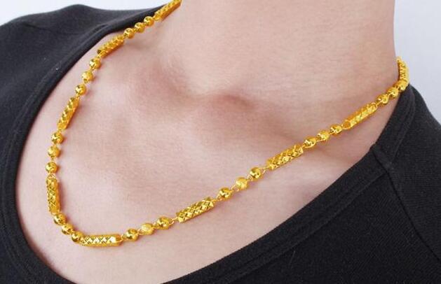 最新男款黄金项链,最新男款黄金项链，科技与时尚的完美融合，重塑生活品质