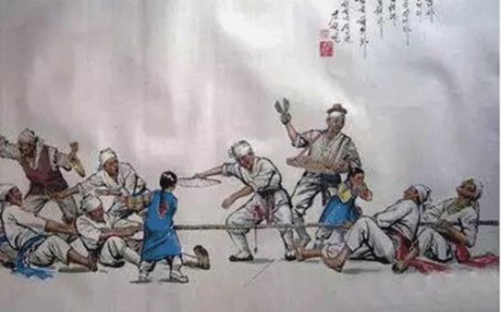 温馨拔河日，友谊与陪伴的拔河比赛乐章