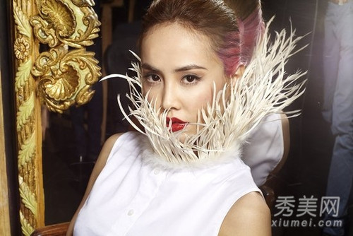 蔡依林最新发型引领科技与时尚潮流新风尚