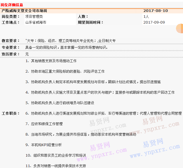 文登最新招聘信息